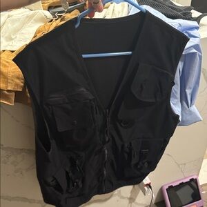 Black Utility Vest